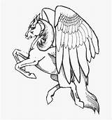Pegasus Coloring Pages To Print sketch template