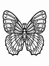 Beautiful Butterfly Coloring Pages  Free Printable For Kids sketch template