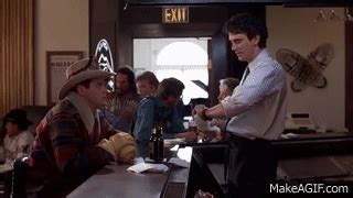 Dumb & Dumber - Bar scene, Waiting for Mary. on Make a GIF