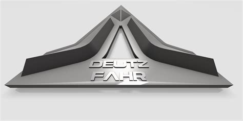 Same-Deutz Fahr-Logo 3D Model 3D printable STL DWG IGE IGS IGES IAM - CGTrader.com