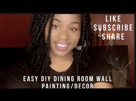 Dining room wall art - YouTube