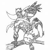 Black Panther Coloring Pages Superhero movie  Free Printable sketch template