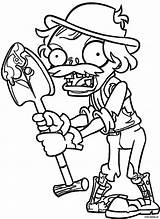 Coloring Pages Of Zombie Plant vs 2 & Book For Kids sketch template