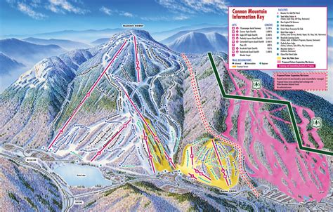 Cannon Mountain Ski Resort Guide, Location Map & Cannon Mountain ski ...