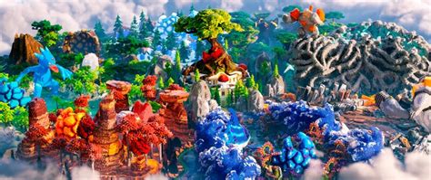 Pixelmon map 1000x1000, safari zone, 8 Biomes, organics Minecraft Map