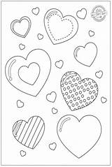 Free Heart Coloring Pages For Kids  Activities Blog sketch template