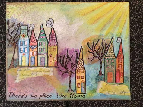 There's No Place Like Home | Painting, Artwork, Art