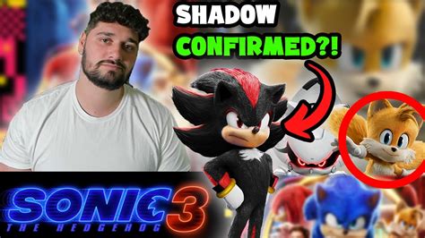 Shadow In Sonic Movie 3 CONFIRMED Post Credit Scene, Tails Movie RUMOR, NEW Sonic Movie 2 ...