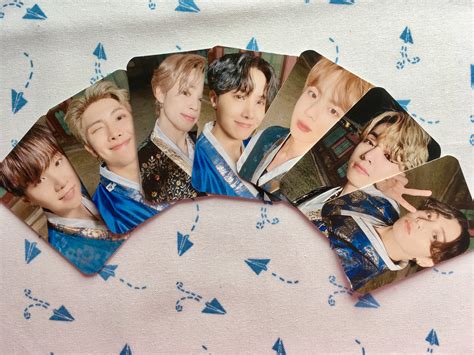 BTS Photocards Chuseok/hanbok Pack Kpop Selca Cards BTS - Etsy UK