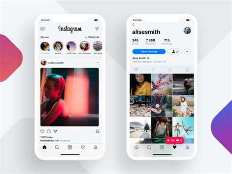 12 Amazing Instagram UI Designs for Inspiration :: Behance