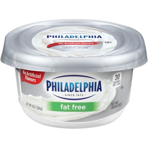 Kraft Philadelphia Fat Free Cream Cheese (8 oz) - Instacart