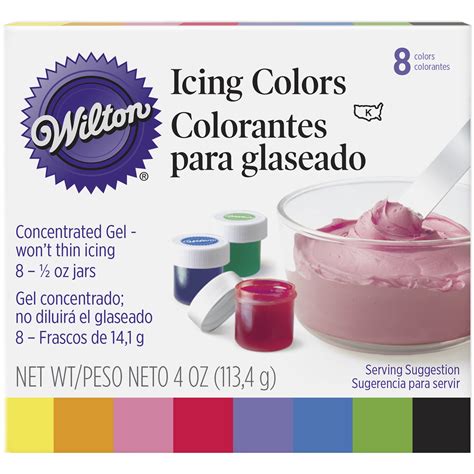 Wilton Icing Colors, 8ct - Walmart.com - Walmart.com