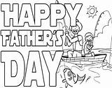 Happy Fishing On Fathers Day Coloring Page  Kids Pages sketch template
