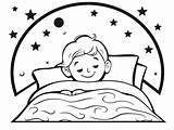 Bedtime Coloring Page For Kids  Free Printable Pages sketch template