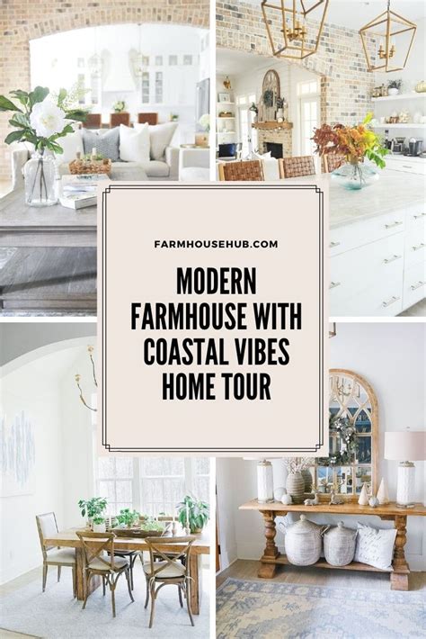 Modern Farmhouse with Coastal Vibes | Home Tour