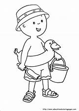 Caillou Coloring Pages  Educational Fun Kids And sketch template