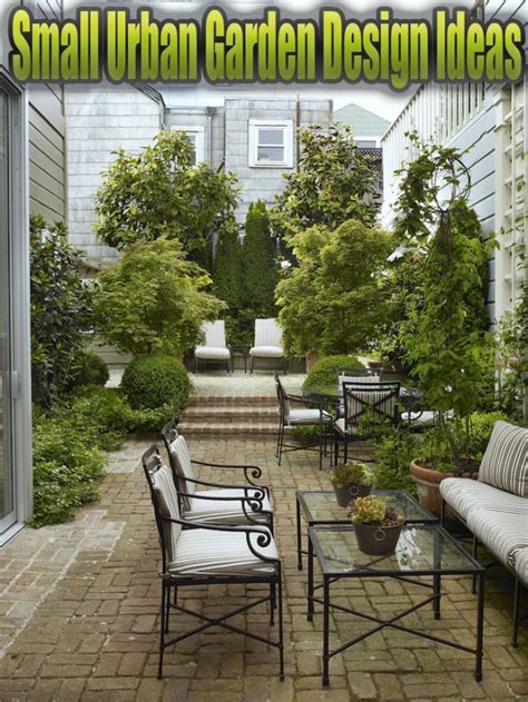 Quiet Corner:Small Urban Garden Design Ideas - Quiet Corner