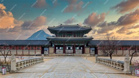 Premium Photo | Gyeongbok palace in Seoul City Gyeongbokgung palace ...