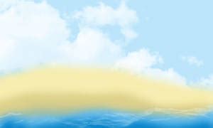 Big Anime Style Beach Background by wbd on DeviantArt