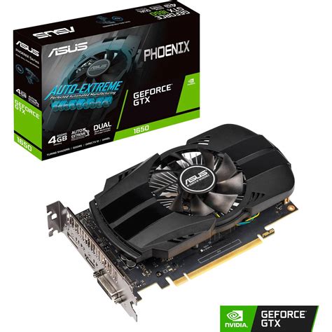 Asus Grafikkarte Nvidia GeForce GTX1650 Phoenix 4 GB GDDR5-RAM PCIe x16 ...