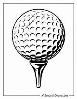 22 Golf Coloring Pages Free Printables  Smooth Draw sketch template
