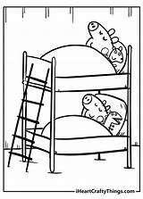 Bunk Bed Coloring Pages sketch template