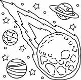 Falling Asteroid Coloring Page For Kids 10993599 Vector Art At Vecteezy sketch template