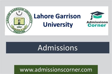 Lahore Garrison University Admissions Spring 2023