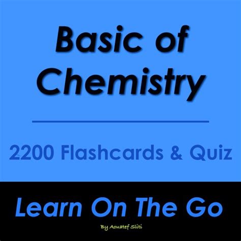 Chemistry Flashcard by Aouatef Sliti