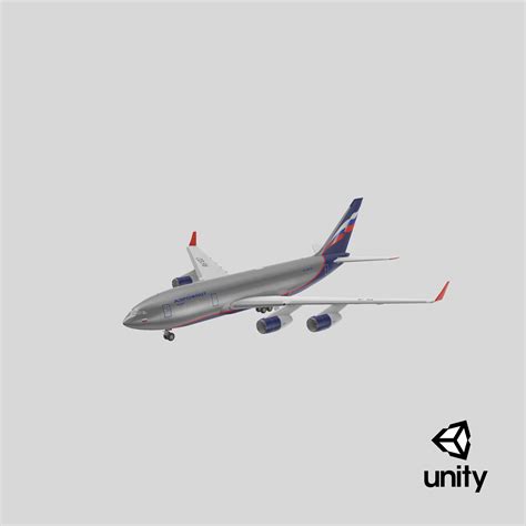 Ilyushin IL-96-300 Aeroplane Simple Interior 3D Model $129 - .obj .ma .max .upk .unitypackage ...