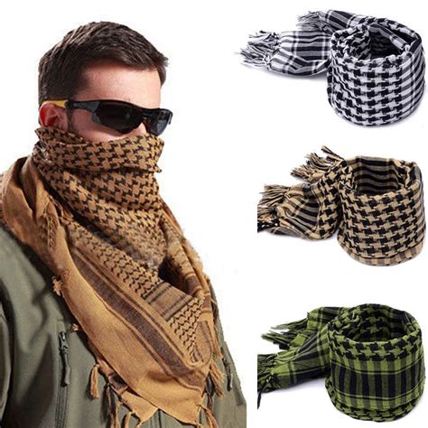 2019 New Men Winter Military Windproof Scarf Muslim Hijab Shemagh ...