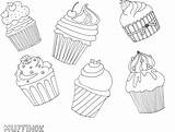 muffin Rajz drawing coloring Page Színez  Magliette sketch template