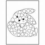 Premium Vector  Easter dot Marker coloring Pages For Kids sketch template