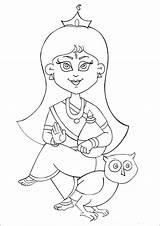 Navratri And Dussehra Festival coloring Pages sketch template