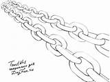Как нарисовать цепь карандашом поэтапно sketch template