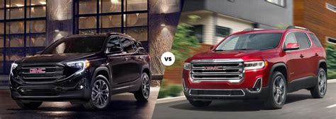 2020 GMC Terrain vs. GMC Acadia | Kelley Automotive Group