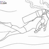 Scuba Diving Coloring Pages Printable For Free Download sketch template