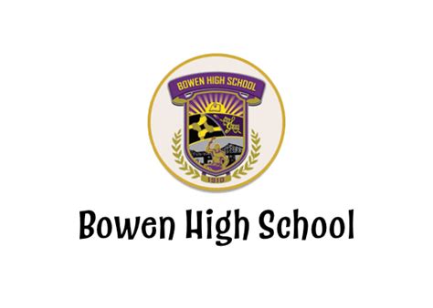 A Message from Our Principal – About Us – Bowen High School