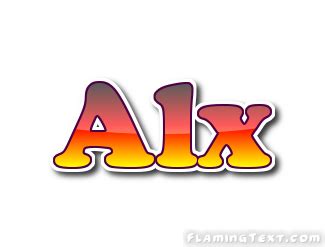 Alx Logo | Free Name Design Tool from Flaming Text