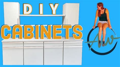 Easiest DIY Cabinets Ever | For Garage, Kitchen Or Bathroom