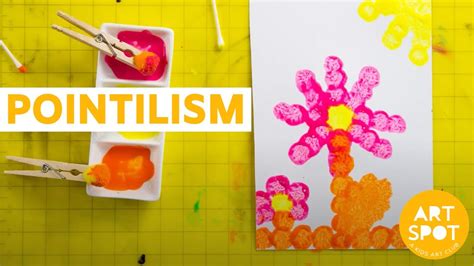 Easy Painting Activity for Kids: Pointilism! - YouTube