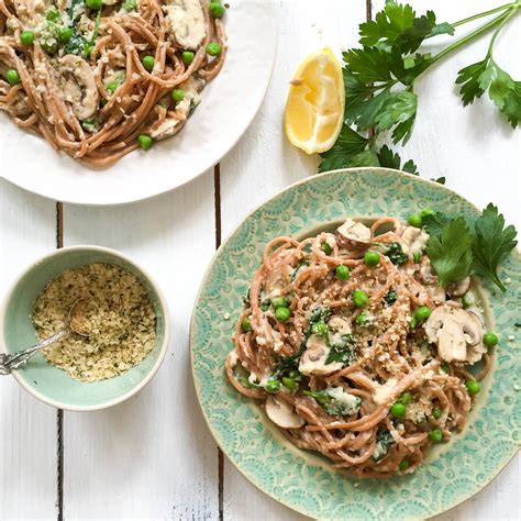 Healthy Spaghetti Carbonara - Heavenlynn Healthy