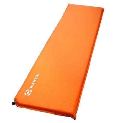 Winterial 72x20 Inch Outdoor Self Inflating Backpacking Camping Bed Roll Sleeping Pad Mat ...