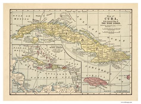 Old Maps of Cuba