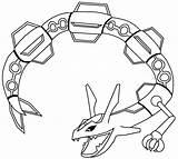 Pokemon Rayquaza Coloring Pages  Home sketch template