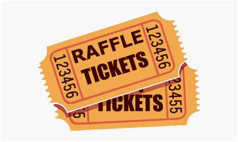 Raffle Ticket Clipart, HD Png Download - kindpng