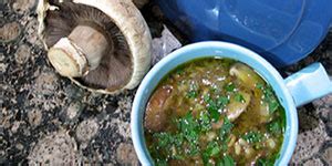 Mushroom and barley soup - Health & Wellbeing