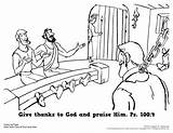 Paul And Silas In Jail Coloring Page  Pages sketch template