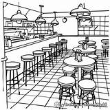 Restaurant Coloring Pages  Free & Printable sketch template
