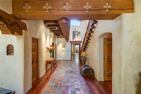 Santa Fe New Mexico Ranch Home for Sale | Architectural Digest in 2020 | Hacienda style homes ...